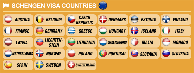countries schengen europe visa in visas the Countries Schengen European to Area: Travel