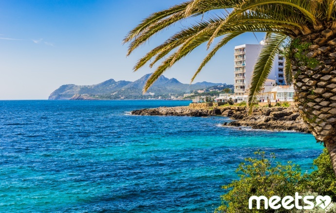Spanien Kste Mallorca Urlaub Cala Ratjada