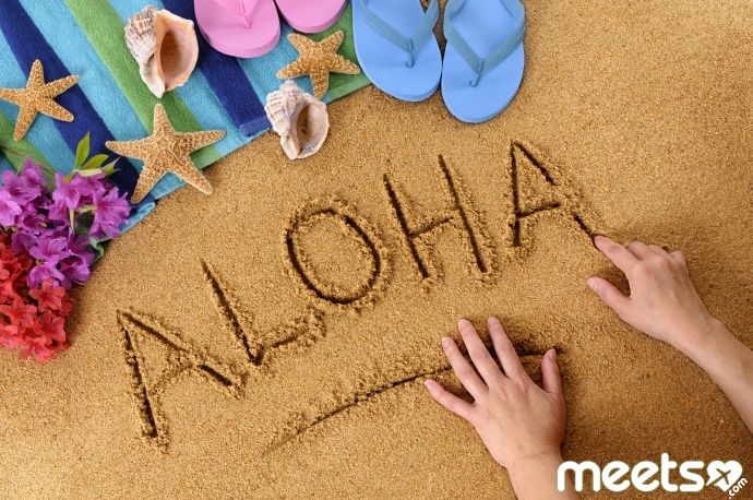 Aloha beach writing