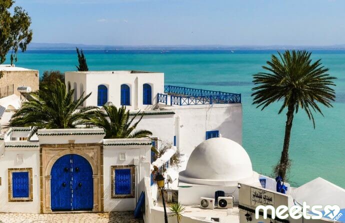 Die blaue Stadt Sidi Bou Said