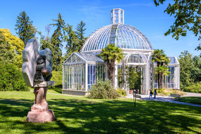ботанический сад в женеве