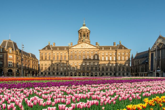 королевский дворец в амстердаме