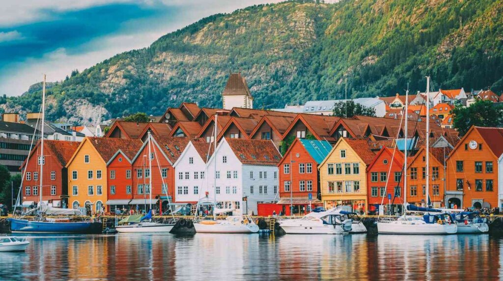 Берген — средневековая столица Норвегии